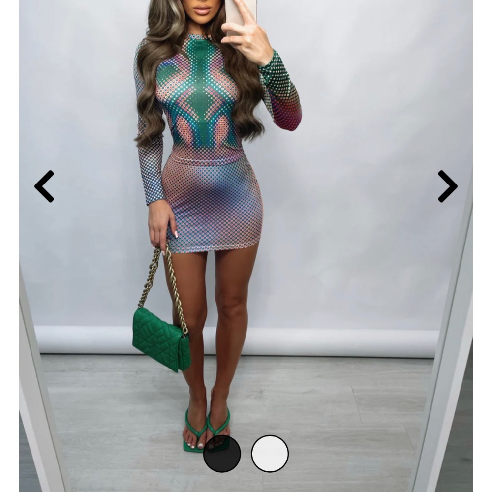 Multi color 2 piece set